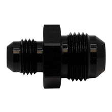 Cargar imagen en el visor de la galería, DeatschWerks 8AN Male Flare to 6AN Male Flare Reducer Straight - Anodized Matte Black