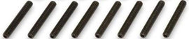 Moroso Wing Nut Stud - 1/4in-20 x 1.75in - 8 Pack
