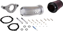 Cargar imagen en el visor de la galería, K&amp;N 17-18 Harley Davidson Touring Models Performance Air Intake System Silver