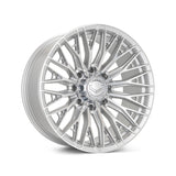 Vossen HFX-6 17x9 - 6x139.7 - ET0 - Super Deep Face - 106.1 - Silver Polished Wheel