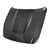 Anderson Composites 15-20 Ford Mustang Shelby GT350/GT350R Type GT5 Double Sided Carbon Fiber Hood