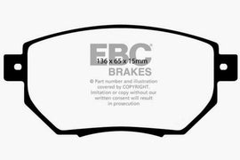 EBC 03-05 Infiniti FX35 3.5 Greenstuff Front Brake Pads