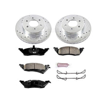 Cargar imagen en el visor de la galería, Power Stop 97-98 Dodge Dakota Front Z23 Evolution Sport Brake Kit