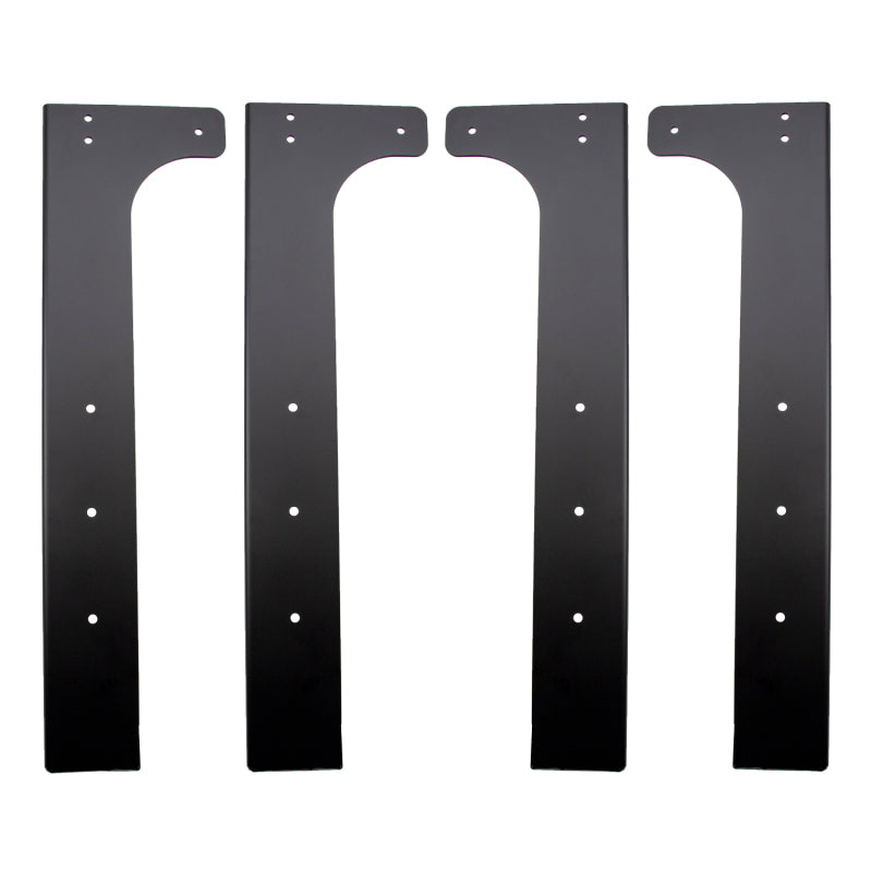 Wehrli Modular Steel Work Bench Leg Kit, 34in. Tall x .120in. Thick, Blueberry Frost
