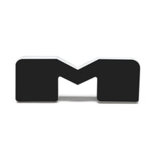 Cargar imagen en el visor de la galería, ORACLE Lighting Universal Illuminated LED Letter Badges - Matte Blk Surface Finish - M