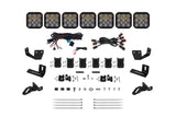 Diode Dynamics Prinsu/Sherpa Roof Racks- SS5 7-Pod CrossLink Mounting Kit - Pro White Driving