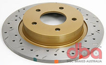 Cargar imagen en el visor de la galería, DBA 04-05 Mazda 3 2.3L / 06+ MazdaSpeed3 Rear Drilled &amp; Slotted 4000 Series Rotor