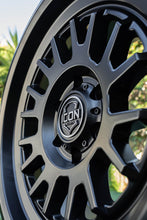 Cargar imagen en el visor de la galería, ICON Anza 17x8.5 5x150 25mm Offset 5.75in BS - Satin Black Wheel