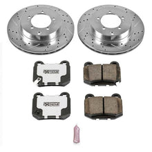 Cargar imagen en el visor de la galería, Power Stop 03-06 Mitsubishi Lancer Rear Z26 Street Warrior Brake Kit