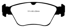 Cargar imagen en el visor de la galería, EBC 99-01 Mercedes-Benz C230 (W202) 2.3 Redstuff Front Brake Pads