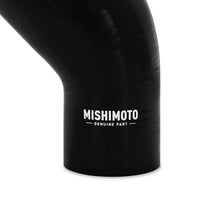 Load image into Gallery viewer, Mishimoto Silicone Reducer Coupler 45 Degree 2.25in to 3in - Black