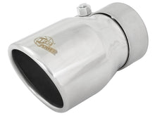 Cargar imagen en el visor de la galería, aFe MACH Force-Xp 2.5in Inlet x 3-1/2in Outlet x 6in Length 2.5in 304 Stainless Steel Exhaust Tip