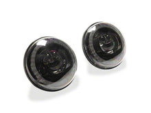 Cargar imagen en el visor de la galería, Raxiom 07-18 Jeep Wrangler JK 7-Inch V2 Dragon Eye LED Headlights- Black Housing- Clear Lens
