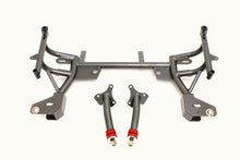 Cargar imagen en el visor de la galería, BMR 93-02 F-Body K-Member w/ Turbo SBC/BBC Motor Mounts and Pinto Mounts - Black Hammertone