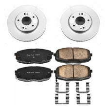 Cargar imagen en el visor de la galería, Power Stop 10-13 Kia Forte Front Z17 Evolution Geomet Coated Brake Kit