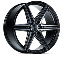 Cargar imagen en el visor de la galería, Vossen HF6-2 22x9.5 / 6x139.7 / ET20 / Deep Face / 106.1 - Tinted Gloss Black Wheel