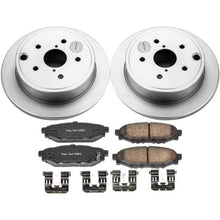 Cargar imagen en el visor de la galería, Power Stop 15-19 Subaru WRX Rear Z17 Evolution Geomet Coated Brake Kit