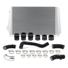 Cargar imagen en el visor de la galería, Mishimoto 17-19 GM L5P Duramax Intercooler Kit - Silver w/ WBK Pipes