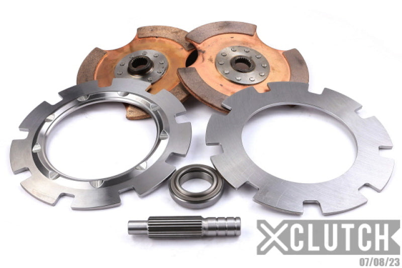 XClutch Nissan 8in Twin Solid Ceramic Multi-Disc Service Pack