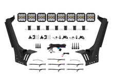 Cargar imagen en el visor de la galería, Diode Dynamics Jeep JL SS5 Pro CrossLink Windshield - White Combo Lightbar Kit