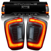 Load image into Gallery viewer, Oracle Lighting 16-23 Gen 3 Toyota Tacoma Black Series Flush Style LED Tail Lights SEE WARRANTY