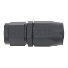 Cargar imagen en el visor de la galería, DeatschWerks 6AN Female Swivel Strait Hose End CPE - Anodized Matte Black