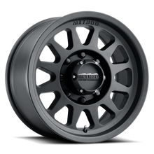 Cargar imagen en el visor de la galería, Method MR704 HD 17x9 18mm Offset 8x6.5 130.81mm CB Matte Black Wheel