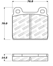 Cargar imagen en el visor de la galería, StopTech Performance 75-95 Alfa Romeo 2000 Spider/Graduate/Veloce Front Brake Pads