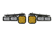 Cargar imagen en el visor de la galería, Diode Dynamics 21-Up Ford Bronco Stage Series Fog Pocket Kit - Yellow Max