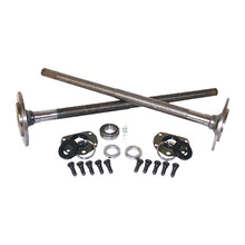 Cargar imagen en el visor de la galería, Yukon Gear One Piece Axles For 76-79 Model 20 CJ7 Quadratrack w/ Bearings and 29 Splines / Kit