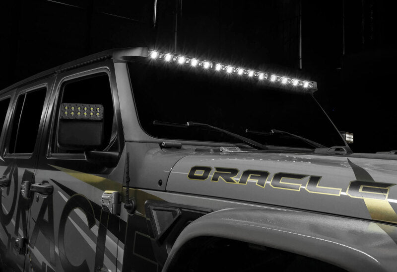 Oracle Jeep Wrangler JL/Gladiator JT Integrated Windshield LED Light Bar System