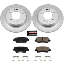Cargar imagen en el visor de la galería, Power Stop 12-17 Hyundai Veloster Rear Z17 Evolution Geomet Coated Brake Kit