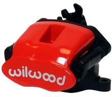 Cargar imagen en el visor de la galería, Wilwood Caliper-Combination Parking Brake-R/H-Red 41mm piston 1.00in Disc