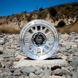 ICON Alloys Anza Silver Machined - 17x8.5 / 6x135 / 6mm / 5in BS