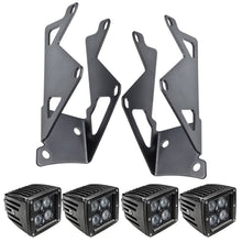 Cargar imagen en el visor de la galería, Oracle Jeep JK Dual Mounting Pillar Brackets/Lights Combo