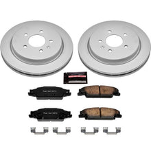 Cargar imagen en el visor de la galería, Power Stop 03-07 Cadillac CTS Rear Z17 Evolution Geomet Coated Brake Kit