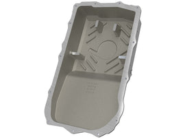 aFe 18-25 Jeep Wrangler JL V6 Transmission Pan - Black w/ Machined Fins