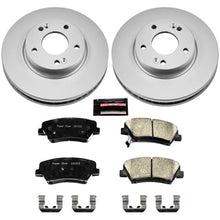 Cargar imagen en el visor de la galería, Power Stop 11-16 Hyundai Elantra Front Z17 Evolution Geomet Coated Brake Kit