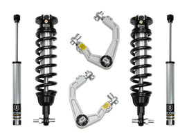 ICON 19-21 Ford Ranger 0-3.5in Stage 2 Suspension System w/ Billet UCA Alum Knuckle