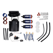 Load image into Gallery viewer, DeatschWerks X3 Series Fuel Pump Module w/ Triple DW400 Fuel Pumps for 2011-2024 Ford Mustang