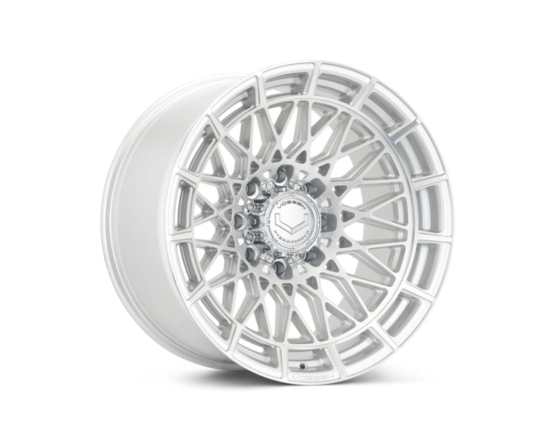 Vossen HFX-3 22x12 - 8x180 - ET44 - Ultra Deep Face - 124.3 - Silver Polished Wheel