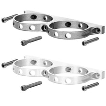 Cargar imagen en el visor de la galería, Wilwood Dual Aluminum Reservoir Lightweight Bracket w/ Mounting Screws - Billet