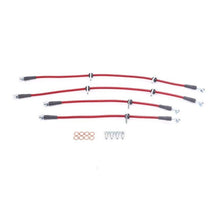 Cargar imagen en el visor de la galería, Power Stop 06-09 Honda S2000 Front &amp; Rear SS Braided Brake Hose Kit