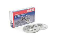 Cargar imagen en el visor de la galería, H&amp;R Trak+ 12mm DR Wheel Spacers 5/100 Center Bore 57.1 Stud Thread 14x1.5 Bolt Type - Black