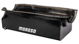 Moroso 65-Up Oldsmobile V-8 (330-455) Marine Stroker Box Sump Flat Bottom 10qt 7.25in Steel Oil Pan