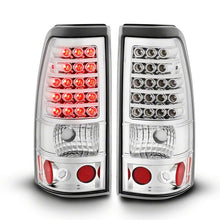 Load image into Gallery viewer, Raxiom 03-06 Chevrolet Silverado 1500 Fleetside LED Tail Lights- Chrome Housing- Clear Lens