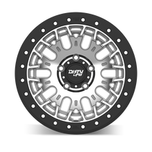 Load image into Gallery viewer, Dirty Life DT-3 17X9 5x127 -38 Offset - Machined Finish w/ Simulated Beadlock