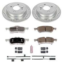 Cargar imagen en el visor de la galería, Power Stop 02-06 Mini Cooper Rear Z26 Street Warrior Brake Kit