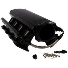 Cargar imagen en el visor de la galería, FAST Intake Manifold, Rhs Sheet Met Al, Ls Cathedral Port, Black W/ Fuel Rail Kit