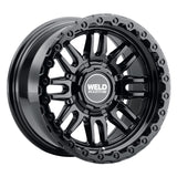 Weld Off-Road Swift 17x9in - 6x135 / 6x139.7 BP - ET-12 - 106.1mm CB - Gloss Black Wheel & Ring